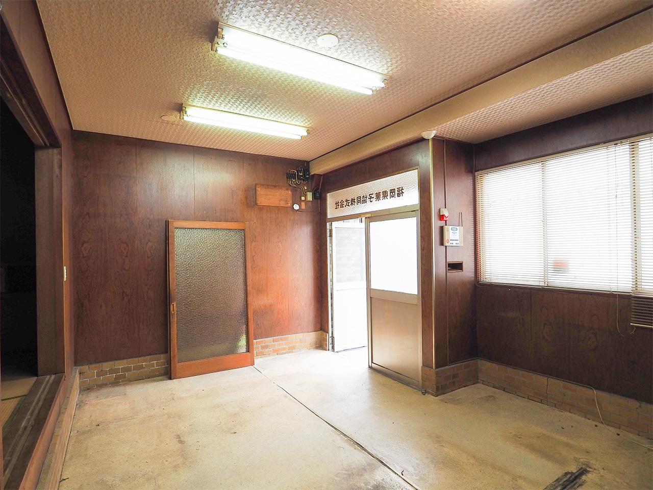 可愛い建具も残ってます