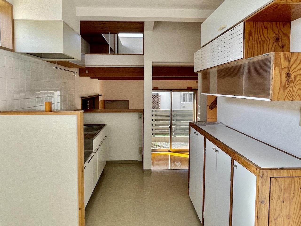 福岡市城南区堤の賃貸物件/キッチンの収納もたくさん。