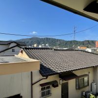 福岡市城南区堤の賃貸物件/ベランダからは油山が。ヤッホー!