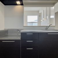 福岡市城南区南片江の賃貸物件/キッチン。コンロの準備が必要です。（別部屋のものになります。）