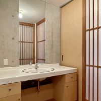 福岡市南区大楠の賃貸物件/洗面所も旅館みたい。