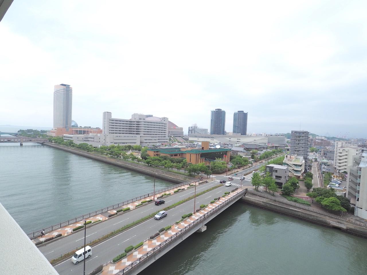 街中リバーサイド ~10階の眺め編~ (福岡市早良区西新の物件) - 福岡R不動産