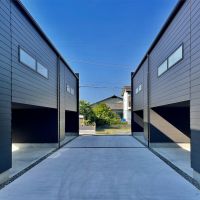 糸島市加布里の賃貸物件/ガレージをどんな風に使うのか楽しみ。
