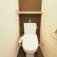 福岡市中央区長浜の賃貸物件/温水洗浄器付き便座。