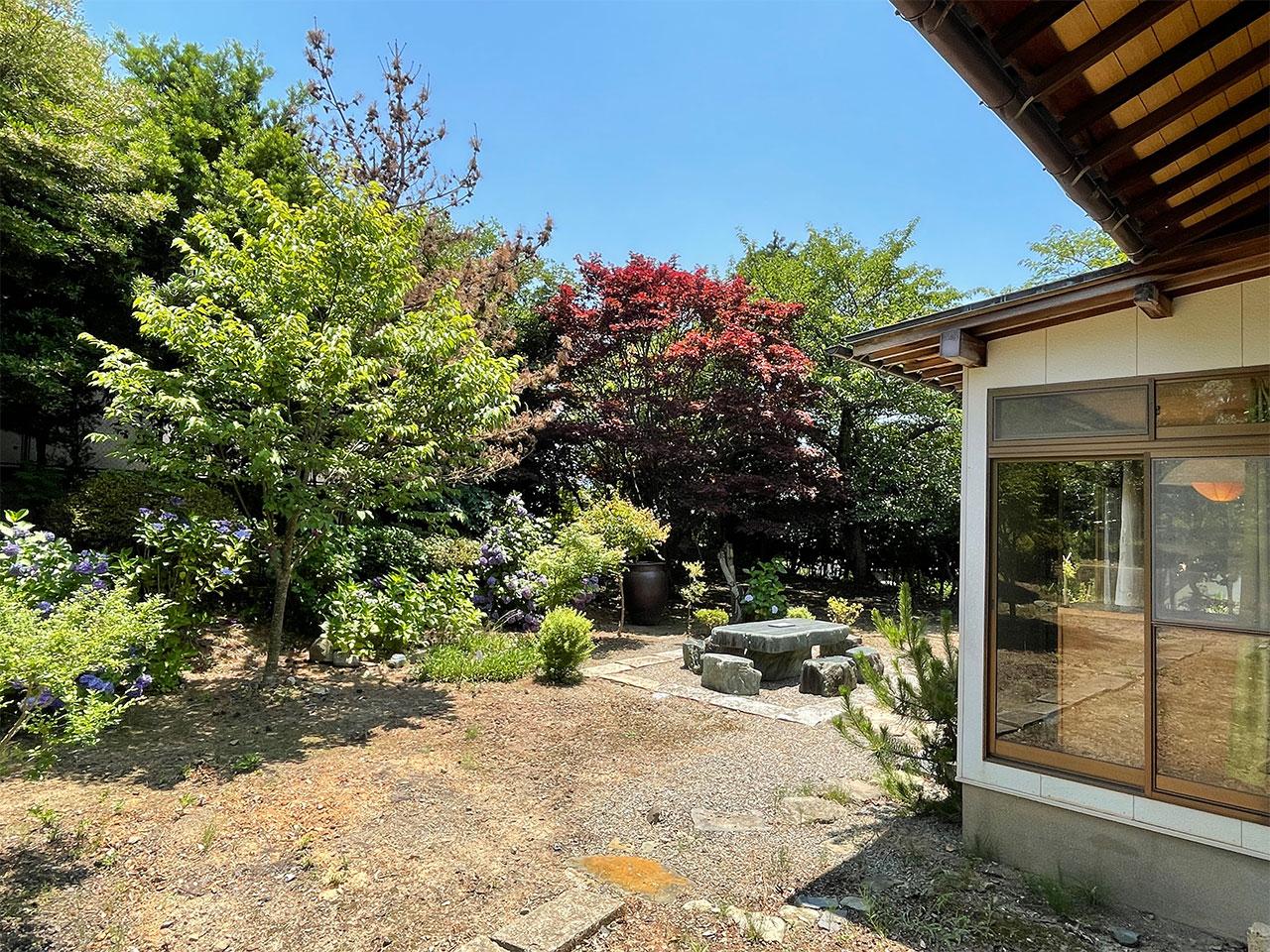 桜、金木犀、モクレンと約300本の樹木