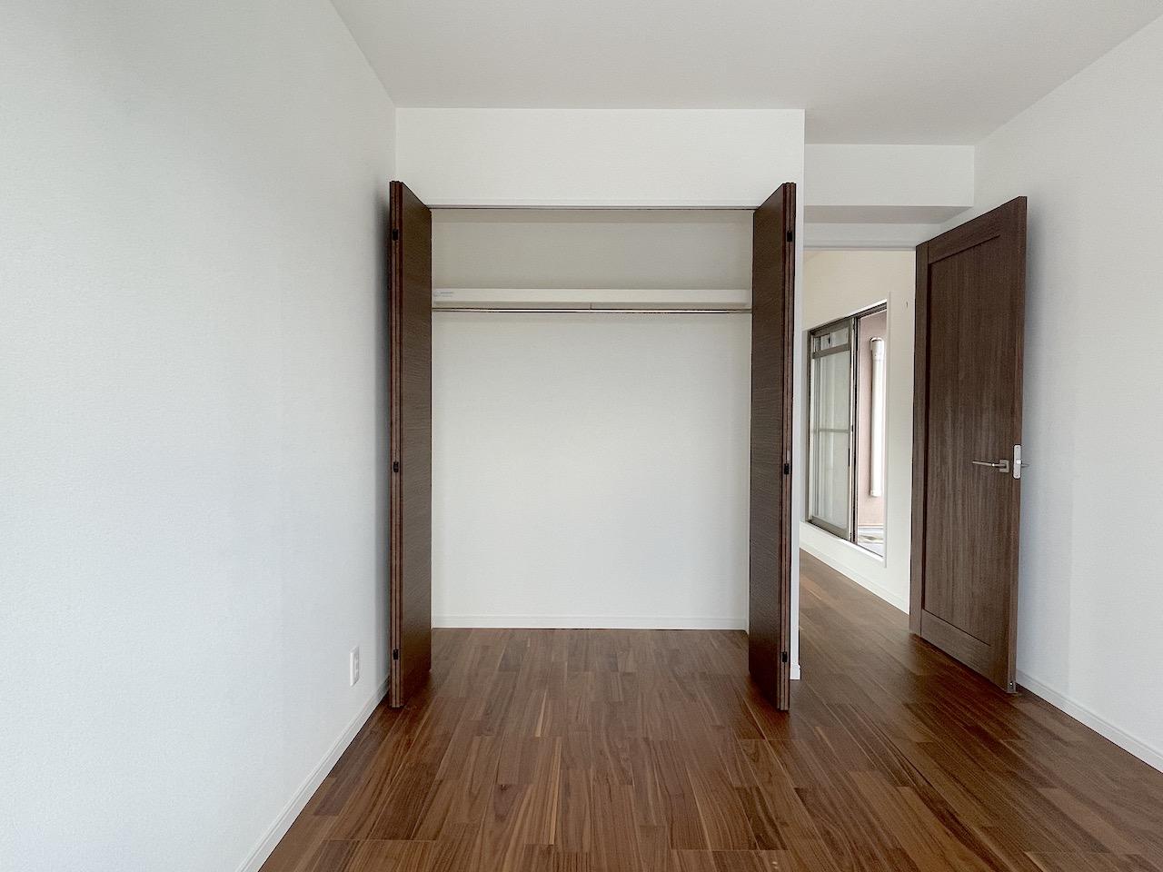 全部屋にクローゼットも嬉しい。