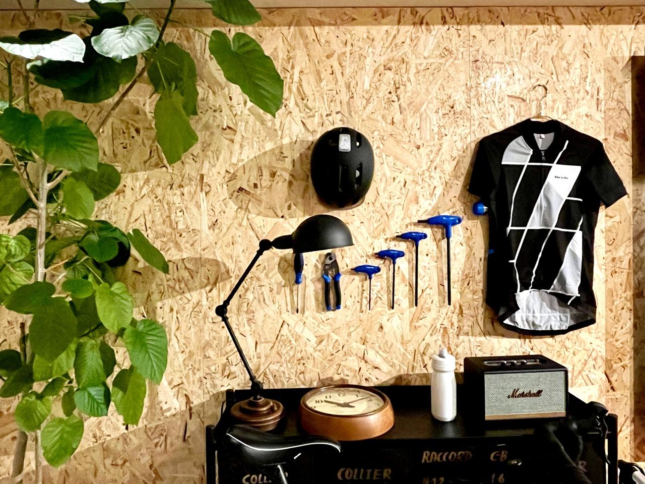 福岡市早良区高取の賃貸物件/DIYウォール。工具をかけたりお気に入りをディスプレイしてみては。