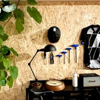 福岡市早良区高取の賃貸物件/DIYウォール。工具をかけたりお気に入りをディスプレイしてみては。