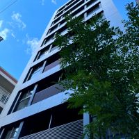 福岡市早良区高取の賃貸物件/外観も新鋭的なデザイン。