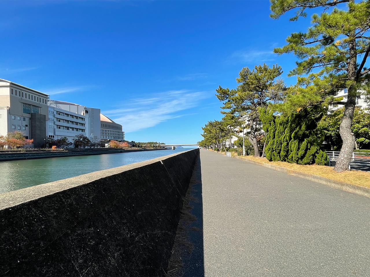福岡市中央区福浜の賃貸物件/お散歩コースになりそう。