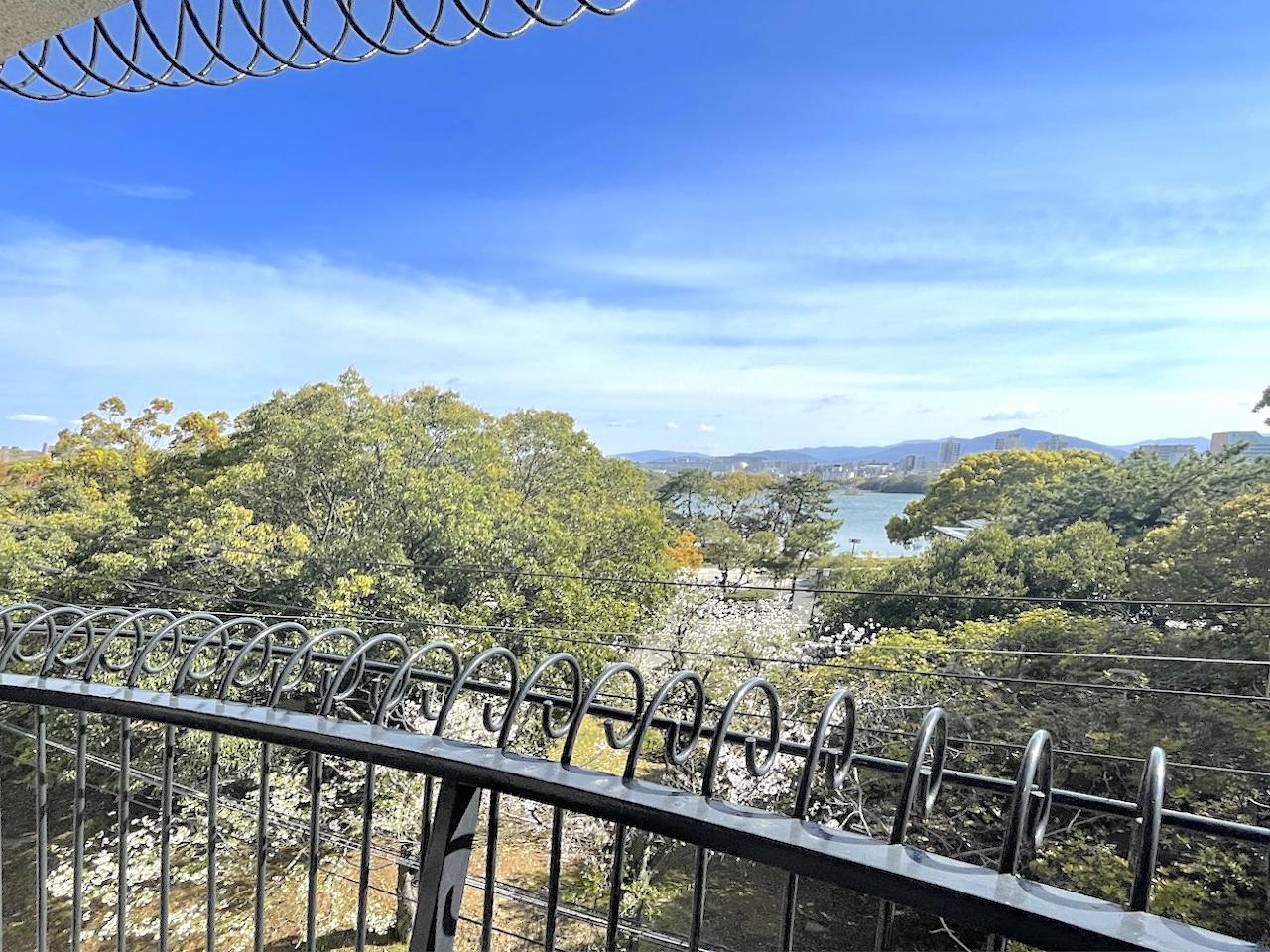 福岡市中央区大濠公園の賃貸物件/圧巻の景色です。