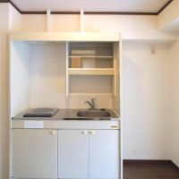 福岡市中央区大濠公園の賃貸物件/最小限のミニキッチン