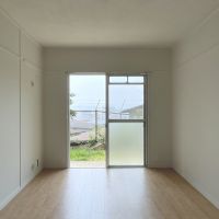 福岡市南区大池の賃貸物件/下のフロアのお部屋からの窓から・・・。