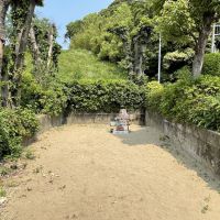 福岡市南区大池の賃貸物件/なんと敷地内に砂場。