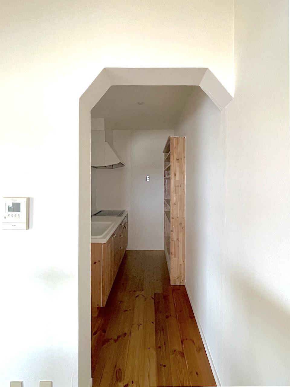 福岡市南区高宮の売買物件/このアーチがかわいい。