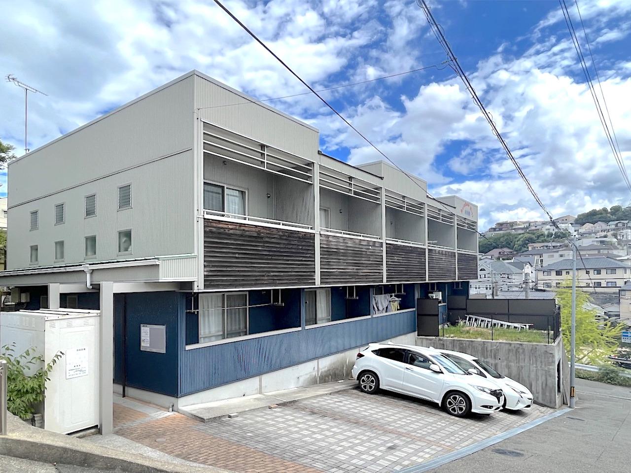 福岡市中央区小笹の賃貸物件/高台に佇む戸建風メゾネット。