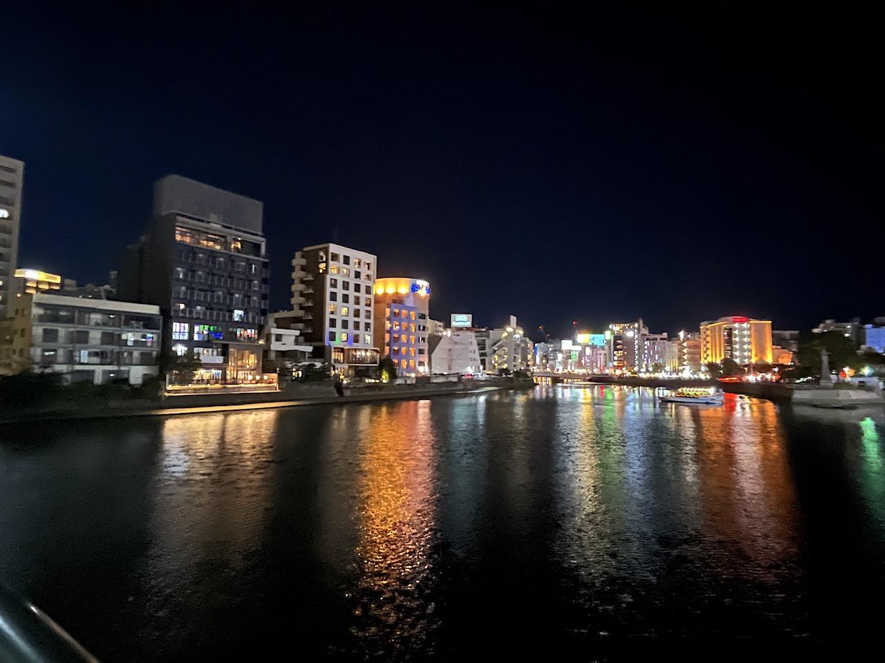 福岡市中央区春吉の賃貸物件/夜はこんなにもムーディー