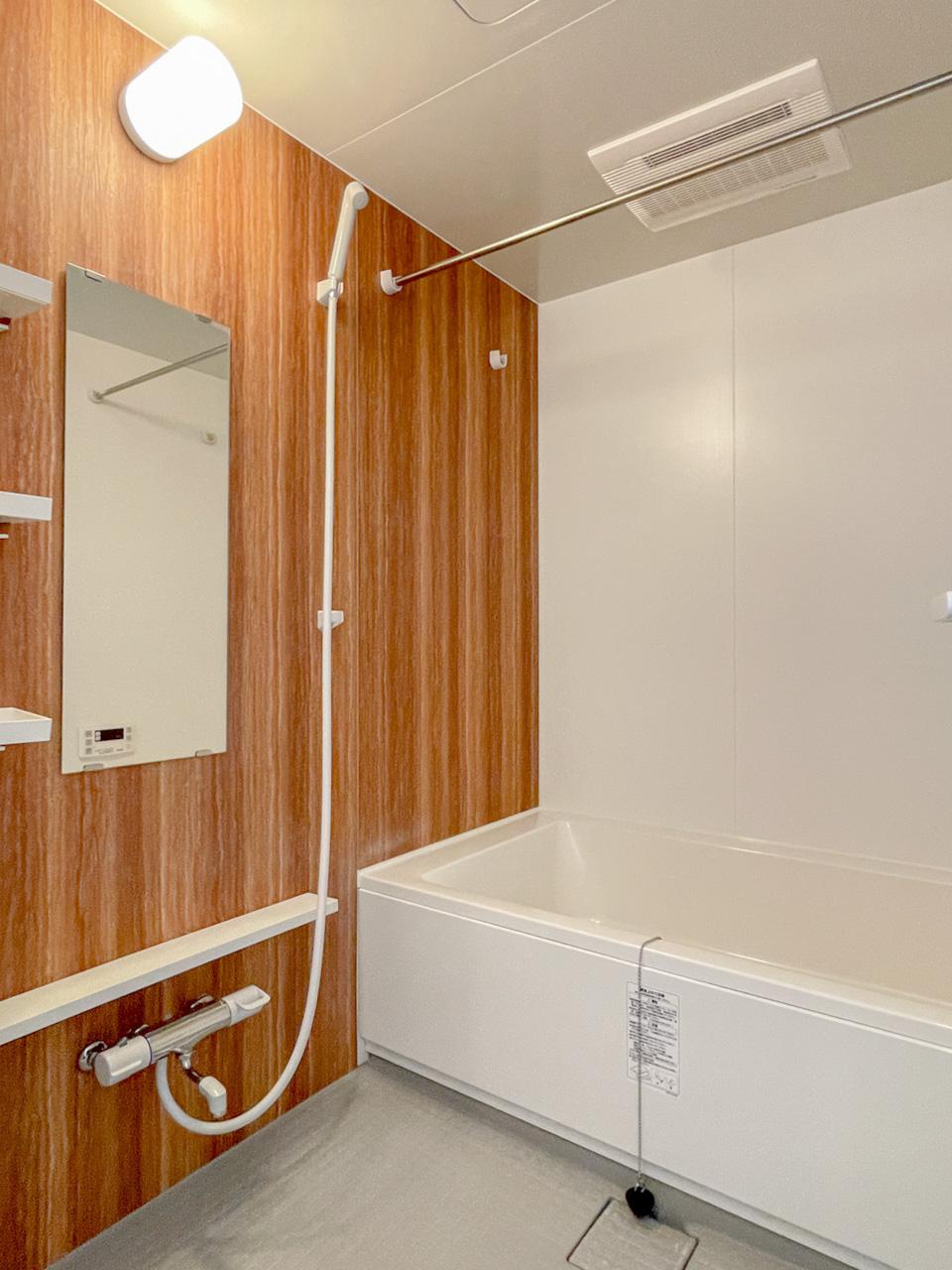 福岡市城南区鳥飼の賃貸物件/お風呂。浴室乾燥機付きです。