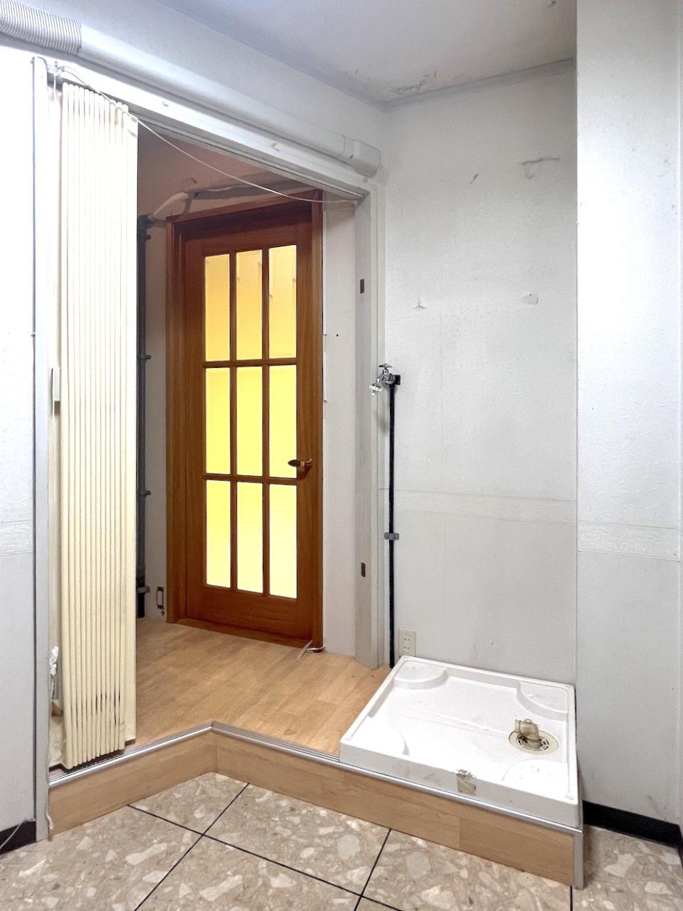 福岡市博多区上川端町の賃貸物件/洗濯機置き場