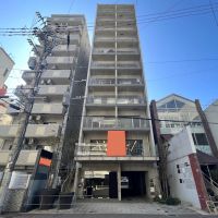 福岡市中央区警固の賃貸物件/コンクリートなかっこいい外観。