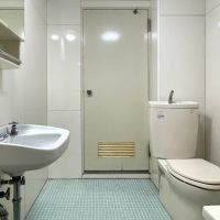 福岡市中央区警固の賃貸物件/なんだか、事務所っぽいような、海外っぽいような水回り。好きです。