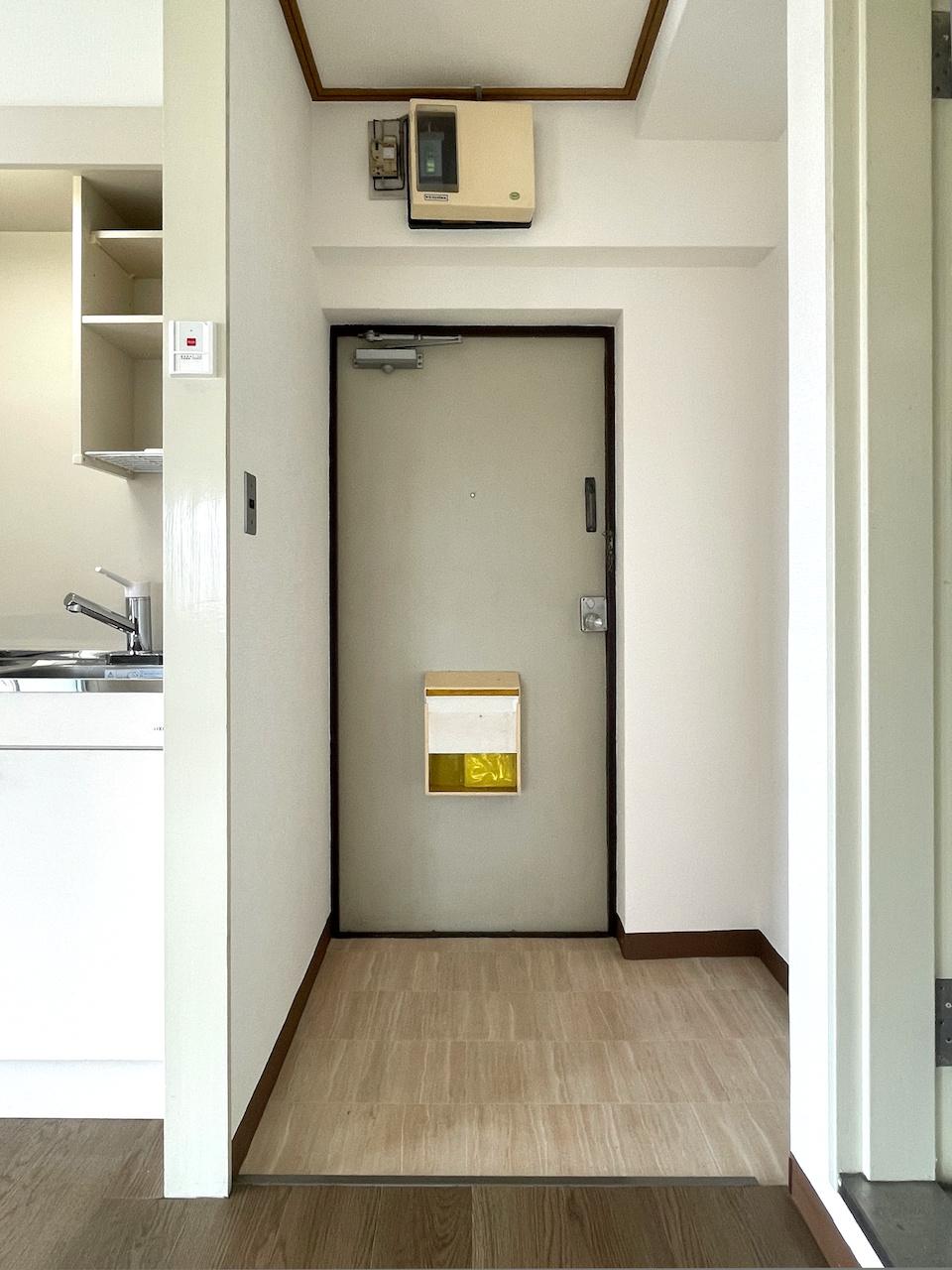 福岡市中央区警固の賃貸物件/シューズボックスはありません。工夫が必要ですね。