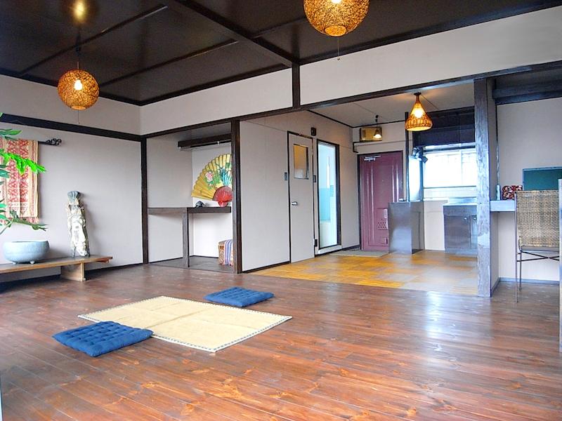 マニラ麻の照明がまた落ち着くんです