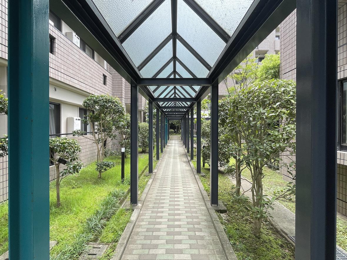 福岡市中央区桜坂の賃貸物件/共用部。美しい。