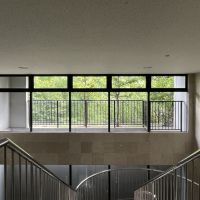 福岡市中央区桜坂の賃貸物件/共用部がもう美術館みたい。