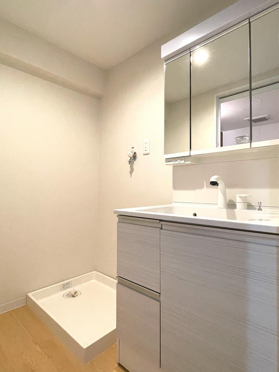 福岡市中央区大名の売買物件/洗面スペース。