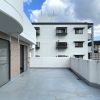 福岡市中央区小笹の賃貸物件/隣の建物からの目線は、気にしない気にしない。