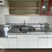 福岡市中央区小笹の賃貸物件/キッチン。コンロの準備必要です。