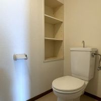 福岡市中央区小笹の賃貸物件/トイレ。収納付き。