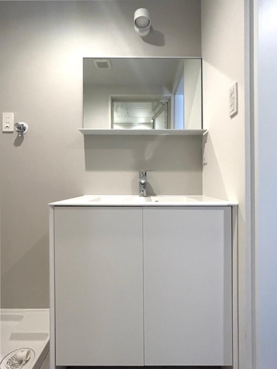 福岡市中央区荒戸の賃貸物件/水回りはシンプルな仕上げ