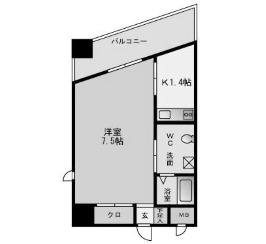 福岡市早良区祖原の賃貸物件