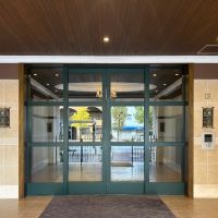 福岡市中央区大濠公園 の賃貸物件/オートロック付のエントランス
