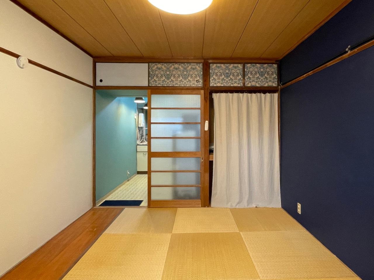 福岡市南区大橋の賃貸物件/和のテイスト壊さないようにうまくDIYしてます。