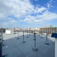 福岡市南区高宮の売買物件/屋上には物干しスペースもあります。