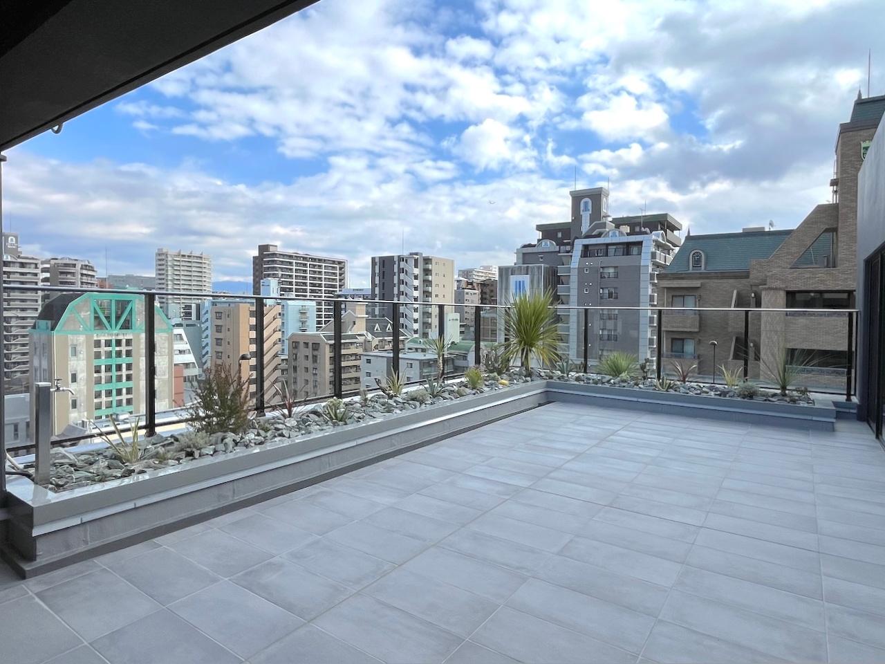 福岡市中央区薬院の賃貸物件/見晴らしも良い。※900号室のみ