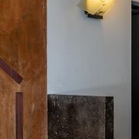 福岡市東区香椎浜の賃貸物件/一方、こちらは共用部。内装デザインのコンセプトが伝わるかと。