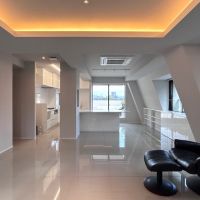 福岡市中央区大濠の賃貸物件/間接照明つけるとこんな感じ。