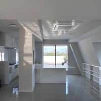 福岡市中央区大濠の賃貸物件/キッチンもホワイトで統一。