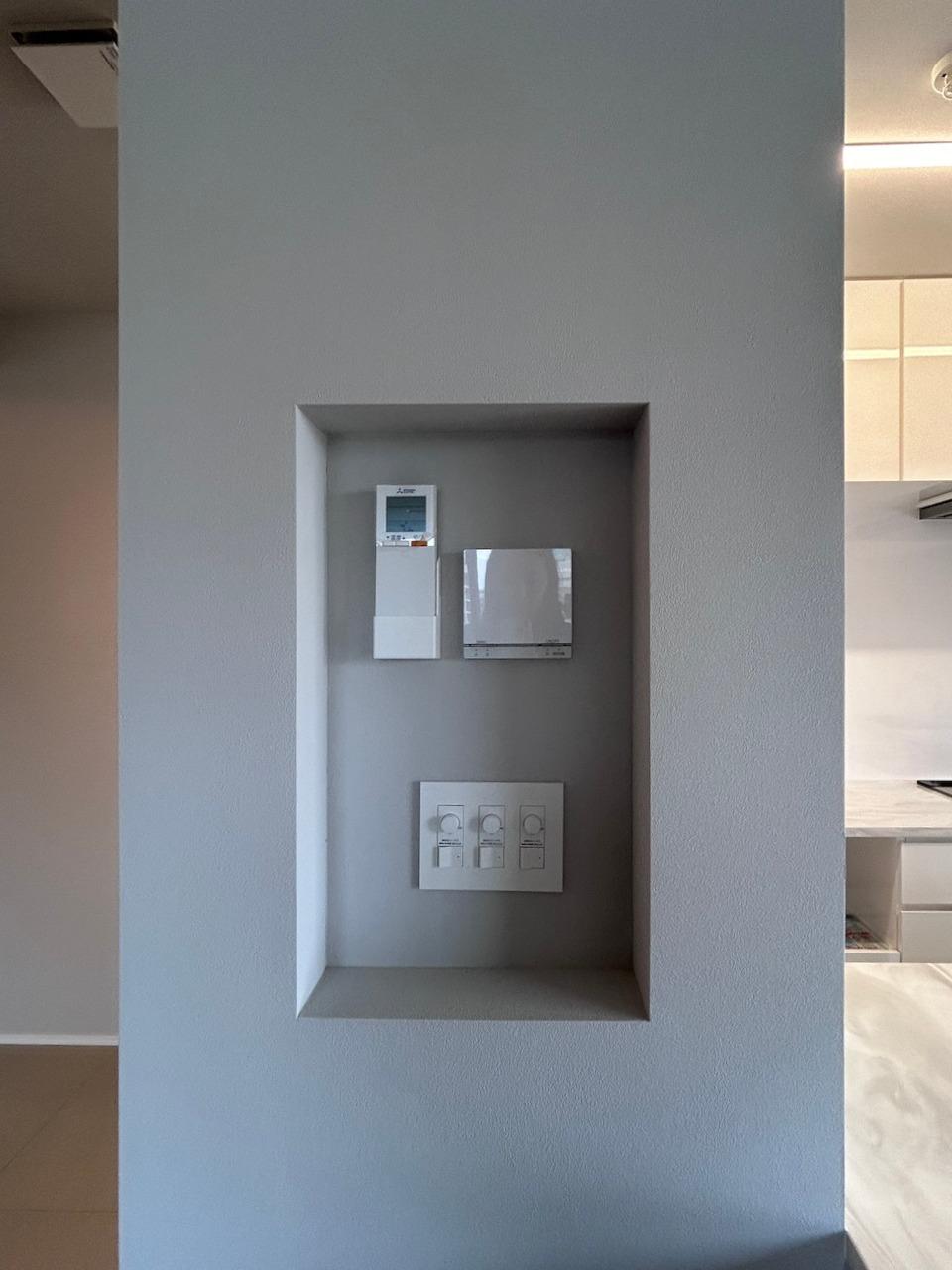 福岡市中央区大濠の賃貸物件/電気スイッチも綺麗におさまってます