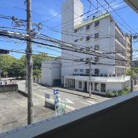福岡市中央区大濠の賃貸物件/バルコニーからの景色。
