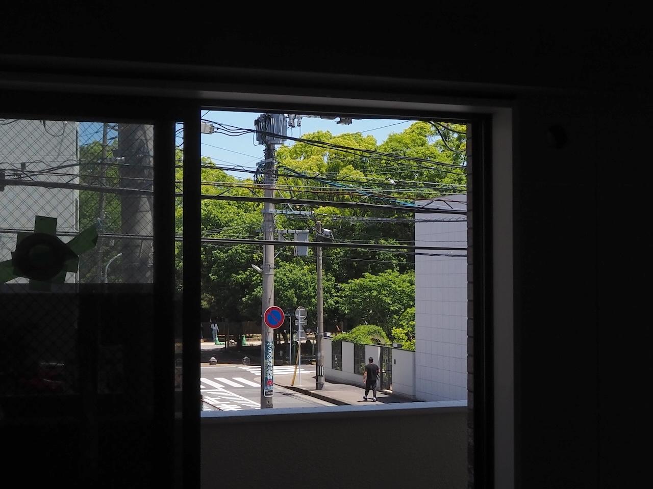 福岡市中央区大濠の賃貸物件/大濠公園のグリーンを捉えています。