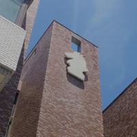 福岡市中央区大濠の賃貸物件/建物のシンボルマークをパシャリ