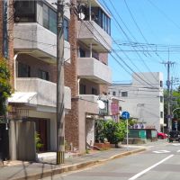 福岡市中央区大濠の賃貸物件/奥に見えるのは大濠公園。この距離感です。