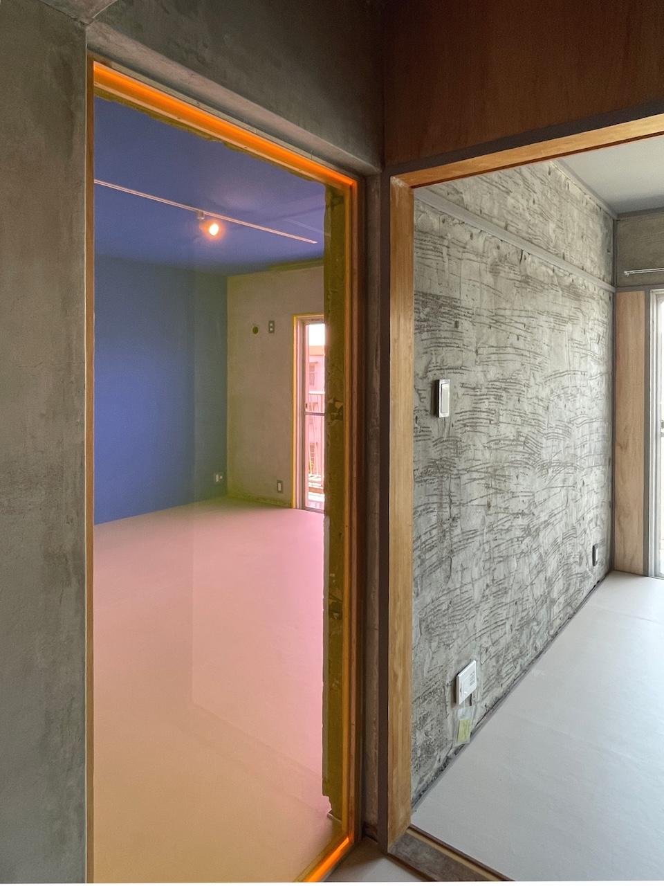 福岡市早良区南庄の賃貸物件/こちらのアクリルの端っこが光っているのは、、、