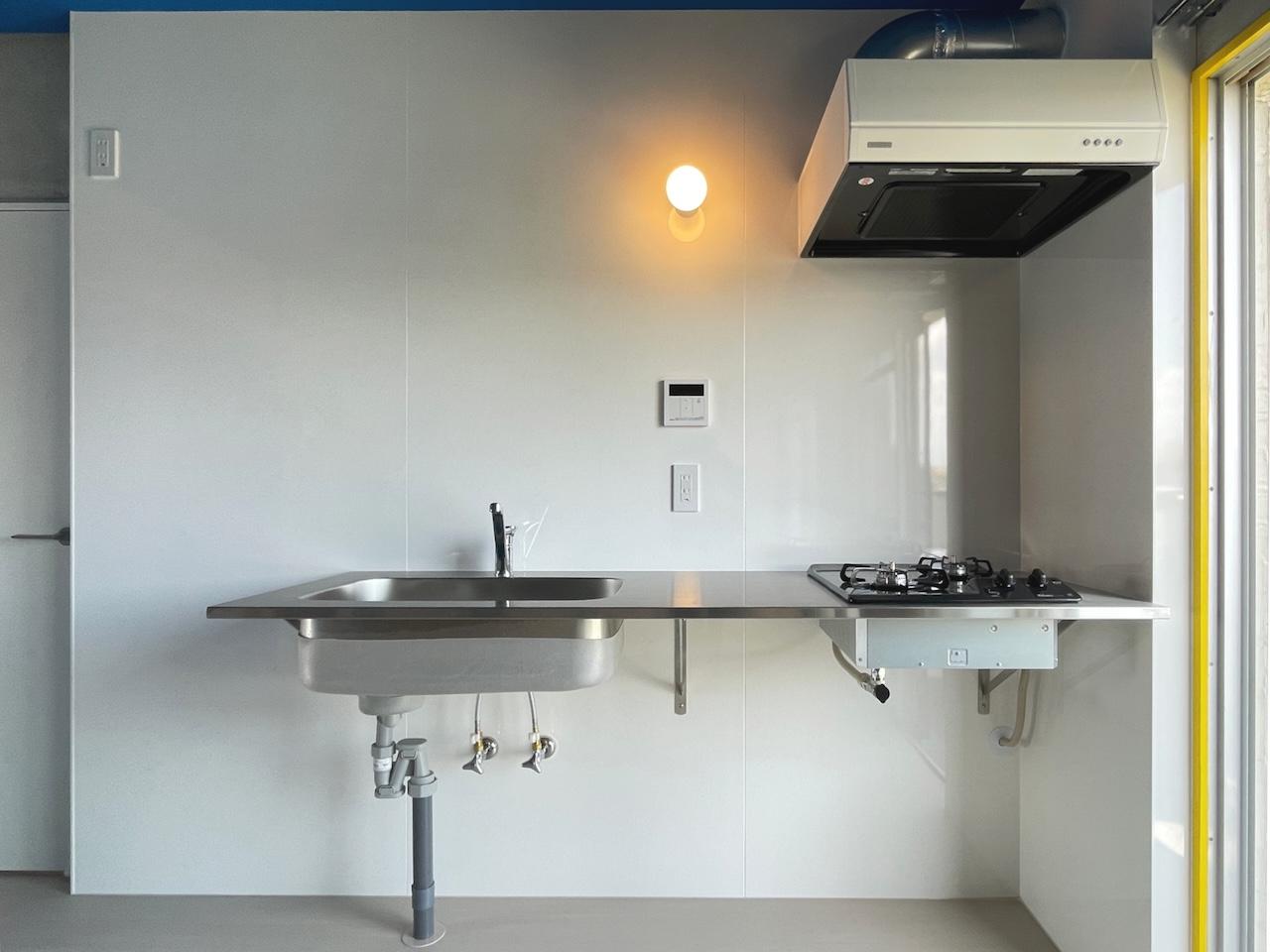 福岡市早良区南庄の賃貸物件/シンプルすぎるキッチン。