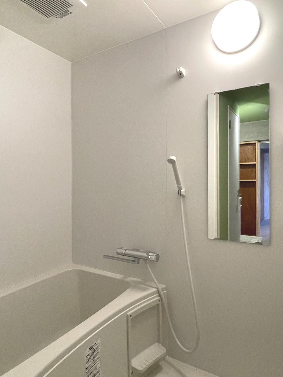 福岡市早良区南庄の賃貸物件/浴室。新品です。